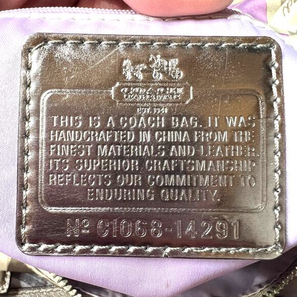 Coach Madison OP art hailey handbag Shoulder Bag - Picture 5 of 10